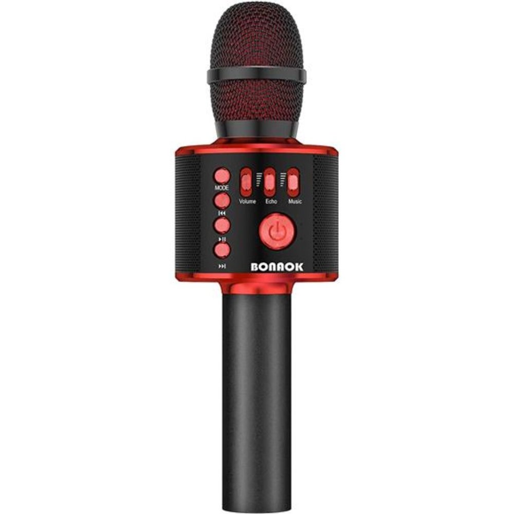 Kids Microphone for Singing, Wireless Bluetooth Karaoke Microphone for Adults